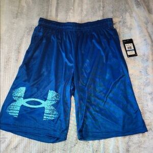 Under Armour Men's Blue Athletic Shorts